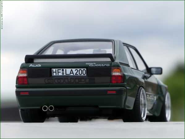1:18 AUDI SPORT QUATTRO GRÜN EDITION + PORSCHE RS ALUs [ KURZ VERSION ]